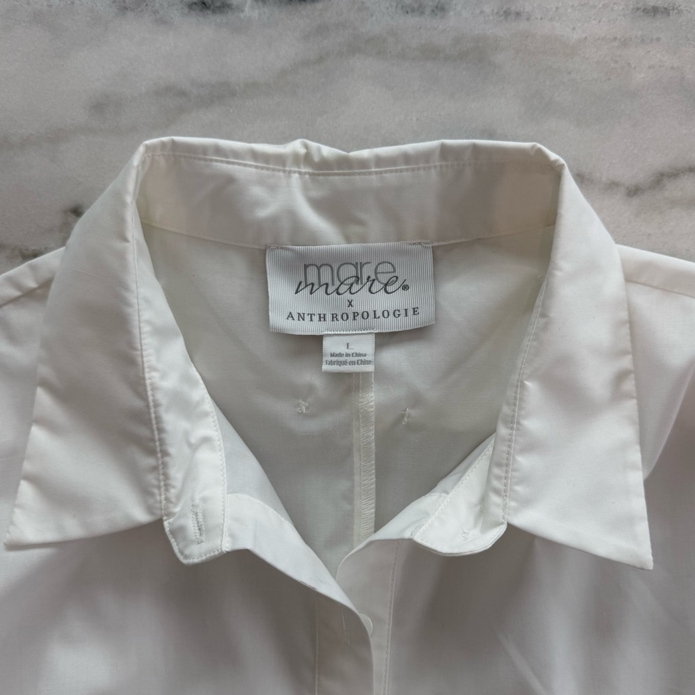 Anthropologie Mare Mare Bow Back Tunic Blouse Women’s Size L - Picture 11 of 16